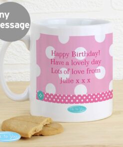 Personalised Me To You Birthday Big Age Female Mug