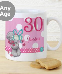 Personalised Me To You Birthday Big Age Female Mug