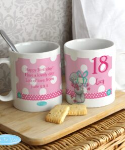 Personalised Me To You Birthday Big Age Female Mug