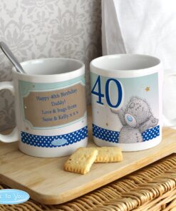 Personalised Me To You Birthday Big Age Male Mug