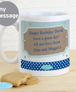 Personalised Me To You Birthday Big Age Male Mug