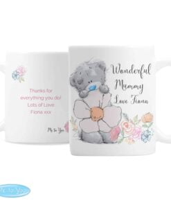 Personalised Me to You Floral Mug