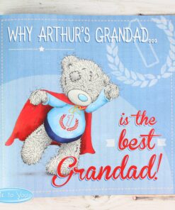 Personalised Me to You For Him Super Hero Poem Book