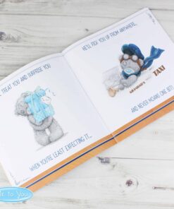 Personalised Me to You For Him Super Hero Poem Book