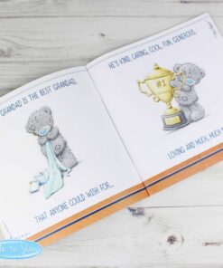 Personalised Me to You For Him Super Hero Poem Book