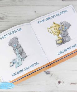 Personalised Me to You For Him Super Hero Poem Book