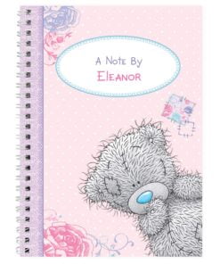 Personalised Me To You Girls A5 Notebook