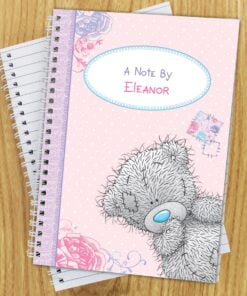 Personalised Me To You Girls A5 Notebook