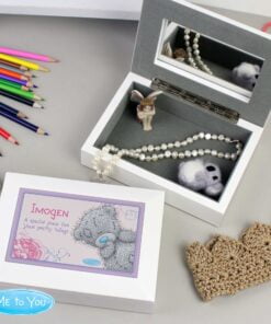 Personalised Me To You Girls Jewellery Box