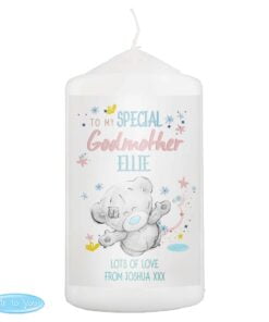 Personalised Me to You Godmother Pillar Candle