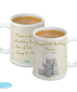 Personalised Me To You Gold Stars Mug