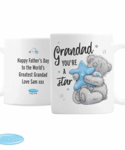 Personalised Me To You Grandad You’re A Star Mug
