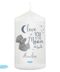 Personalised Me to You ‘Love You to the Moon and Back’ Pillar Candle
