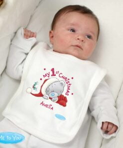 Personalised Me To You My 1st Christmas Bib