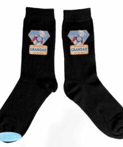 Personalised Me To You Super Hero Mens Socks