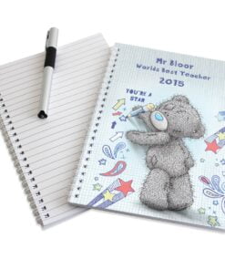 Personalised Me to You Teacher A5 Notebook