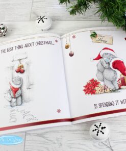 Personalised Me to You The One I Love at Christmas Poem Book