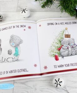 Personalised Me to You The One I Love at Christmas Poem Book