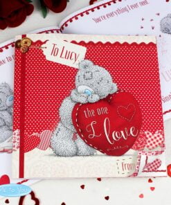 Personalised Me to You The One I Love Poem Book