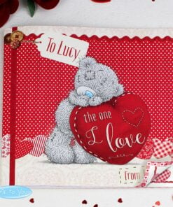 Personalised Me to You The One I Love Poem Book