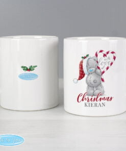 Personalised Me To You ‘With Love At Christmas’ Couples Mug Set