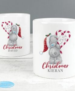 Personalised Me To You ‘With Love At Christmas’ Couples Mug Set