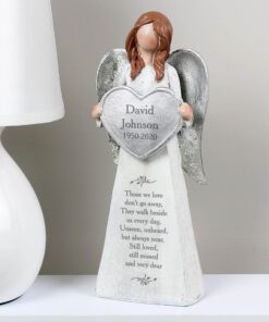 Personalised Memorial Angel Ornament