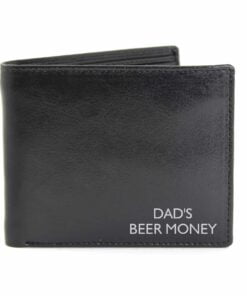 Personalised Message Leather Wallet