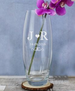 Personalised Monogram Bullet Vase