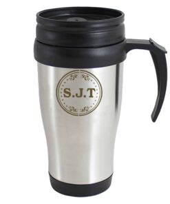 Personalised Monogram Travel Mug