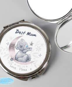 Personalised Moon & Stars Me To You Compact Mirror