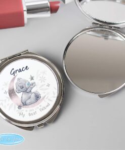 Personalised Moon & Stars Me To You Compact Mirror