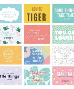 Personalised Motivational Quotes Desk Calendar
