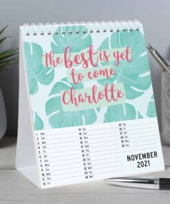 Personalised Motivational Quotes Desk Calendar