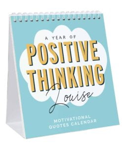 Personalised Motivational Quotes Desk Calendar