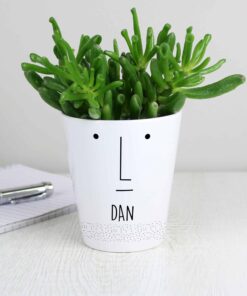 Personalised ‘Mr Face’ Plant Pot