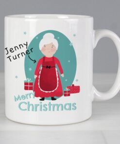 Personalised Mrs Claus Mug