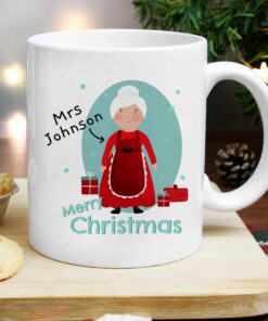 Personalised Mrs Claus Mug