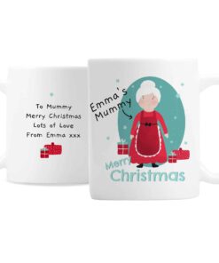 Personalised Mrs Claus Mug