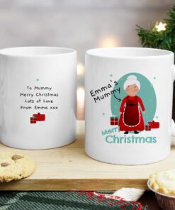 Personalised Mrs Claus Mug