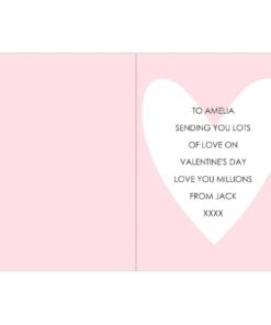 Personalised My Beautiful Wifey Card