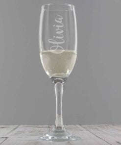 Personalised Name Only Engraved Flute