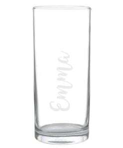 Personalised Name Only Engraved Hi Ball Glass