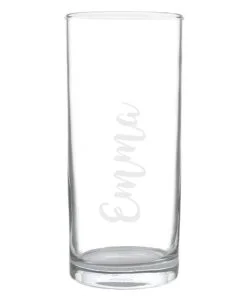 Personalised Name Only Engraved Hi Ball Glass