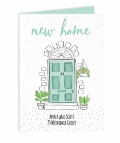 Personalised New Home Card