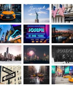 Personalised New York Desk Calendar