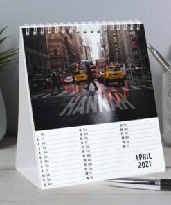 Personalised New York Desk Calendar