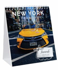 Personalised New York Desk Calendar