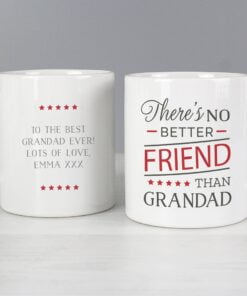 Personalised ‘No Better Friend Than Grandad’ Mug