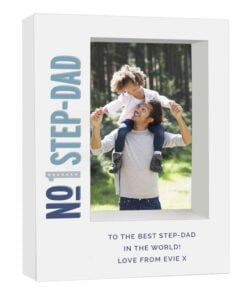 Personalised No.1 5×7 Box Photo Frame